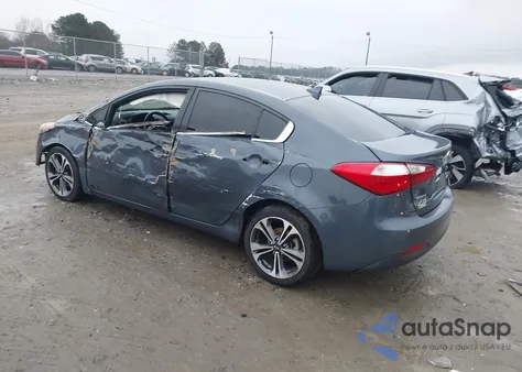 2014 Kia Forte Ex z USA, uszkodzony, nr VIN KNAFX4A82E5148403